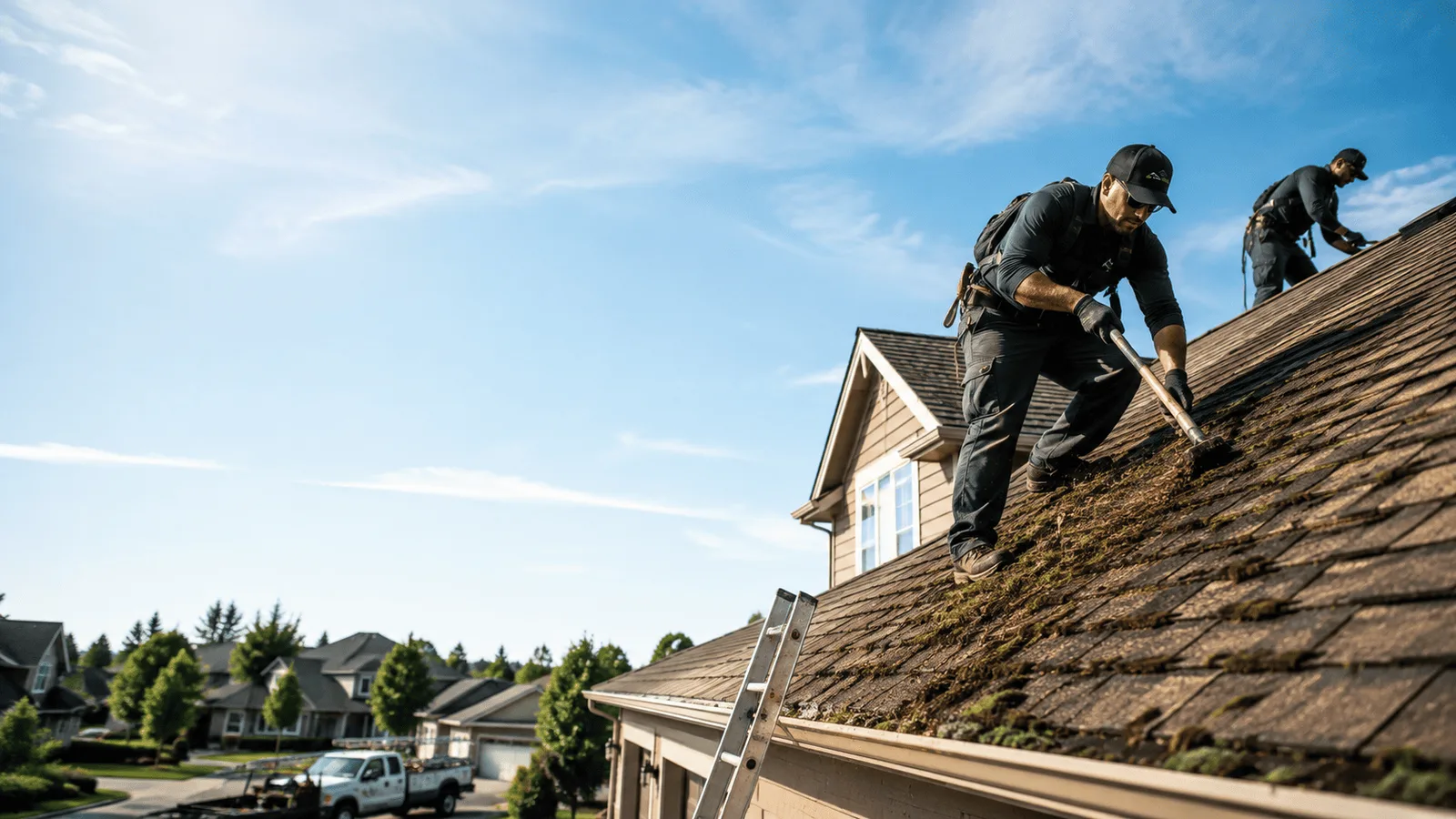 Roof Moss Removal in Paron, AR near me